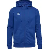 Hummel Veste de survêtement bleu cobalt / blanc
