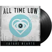 All Time Low LP de - Future hearts - pour Indifférent - bleu clair - Taille Standard