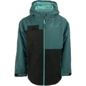 Alpine Pro Plega Detachable Jacket Vert,Bleu 128-134 cm Enfants