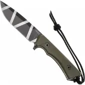Acta Non Verba ANV P250 P250-002 Cerakote Black Camo Sleipner, Olive GRNPU, cuchillo de supervivencia