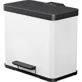 Hailo Öko trio Plus L 3 x 9 L Mülltrenner Weiß matt