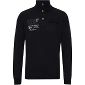 FQ1924 Pull-over 'ERLONG' gris / noir / blanc