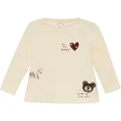 s.Oliver T-Shirt sable / brun foncé / lavande / noir