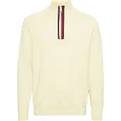 FQ1924 Pull-over 'Kyle' bleu nuit / rouge / coquille d'oeuf