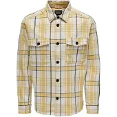 Only & Sons Chemise 'ONSMilo' citron / miel / noir / blanc