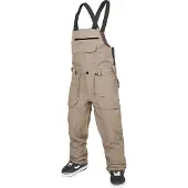 Volcom - Salopette de snowboard - Roan Bib Overall Chestnut Brown pour Homme - Taille M - Marron