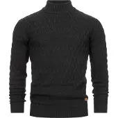 INDICODE JEANS Pull-over 'Alpha' noir