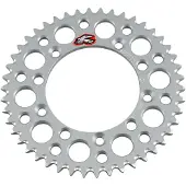 Renthal 192u-420 Ultralight Grooved Rear Sprocket Argenté 48t