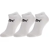 Puma Unisexe, Chaussettes, Baskets, Blanc, (Lot de 3, 43 - 46)