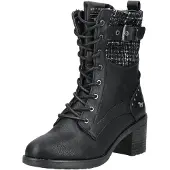 Mustang Bottines à lacets gris / noir