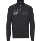 FQ1924 Pull-over 'ERLONG' noir / blanc