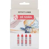 Talens Art Creation Effect Liner Set 4 x 28 ml Specialties Pearl