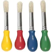 Creativ Company Pinceaux pour enfants lot de 4