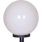 Lyora Lampe de jardin Globe Bolano 201cm. opale debout