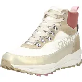 Napapijri Bottines à lacets or / rouge foncé / blanc
