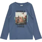 s.Oliver T-Shirt bleu / mélange de couleurs