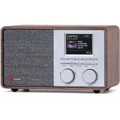 Pinell DAB+ Radio Supersound 201 Walnoot