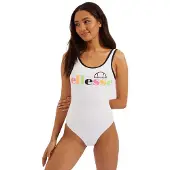 Ellesse Arancione Swimsuit Blanc M Femme