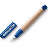 Lamy Stylo plume abc bleu avec manche en bois (1x)