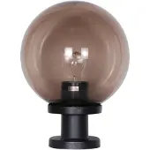 Lyora Lampe ampoule Bolano 33cm. Fumée de piédestal