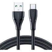 JOYROOM câble USB - USB C 3A Surpass Series pour chargement rapide et transfert de données 0,25 m noir (S-UC027A11)