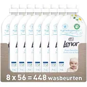 Lenor 8x56 Lavages Peaux Sensibles - Adoucissant