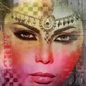 Safaary Peinture arabe Arabe Haifa Rose