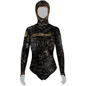 Epsealon Lotus 3 Mm Woman Spearfishing Jacket Noir L Femme