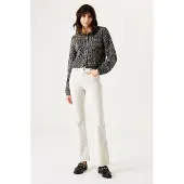 Garcia T40314 Pants Blanc 28 / 32 Femme