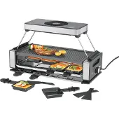 Unold Raclette 48785 Smokeless pour 8 personnes Plaque en aluminium