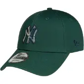 New Era New York Yankees Check Infill 9forty Cap Vert Homme