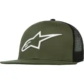 Alpinestars Casquette Trucker Corp Military Black, Taille: One Size