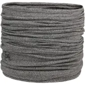 Buff Midweight Merino Wool Neck Warmer Gris Homme