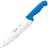 Arcos Couteau de chef couleur - Prof 292223 en acier inoxydable Nitrum et mangue polypropylène ergonomique et 25 cm de lame, vitrine
