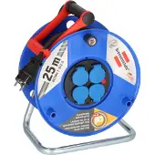 Brennenstuhl Enrouleur De Câble Garant IP44 Pour Chantier Et Professionnel 25m H07RN-F 3G2.4