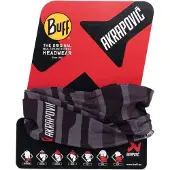 Akrapovic Stripe Neck Warmer Gris Homme