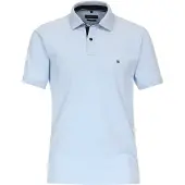 Casa Moda Regular Fit Polo bleu, Unicolore