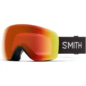 Smith - Masque de ski - Skyline Black Chromapop Everyday Red Mirror - Noir