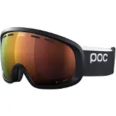 POC Fovea Mid Race Ski Goggles Noir Partly Sunny Orange/CAT2
