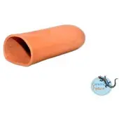 CeramicNature Cave moyen rond rouge