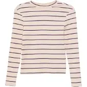 s.Oliver T-Shirt crème / violet / noir