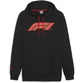 Puma Sweat de sport 'F1 ESS' rouge / noir