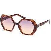 GUESS Gu7879 Woman Sunglasses Marron Femme