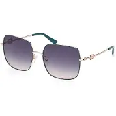 GUESS Gu7906 Lunettes de soleil pour femmes Bleu Homme Bleu One Size