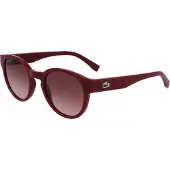 Lacoste Lunettes de Soleil L6000S 51/22/145 Dark red Injected WOMAN L6000S