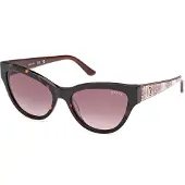 GUESS GU00112 52F dark havana 56/17/140 Lunettes de soleil pour femmes