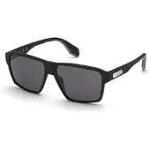 Adidas Originals Lunettes de Soleil OR0039 58/14/145 MATTE BLACK/GREY injecté homme OR0039