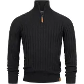 INDICODE JEANS Pull-over 'Hector' noir