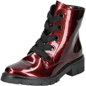 Ara Bottines à lacets rouge foncé
