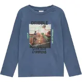 s.Oliver T-Shirt bleu fumé / mélange de couleurs